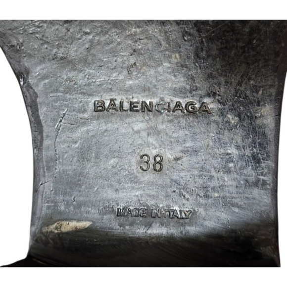 Balenciaga Ceinture Cutout Boots Size EU 38/US 7,5 - Picture 10 of 16
